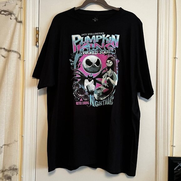 Nightmare Before Christmas NBC Pumpkin King Graphic Tee Size 2x - Picture 1 of 6